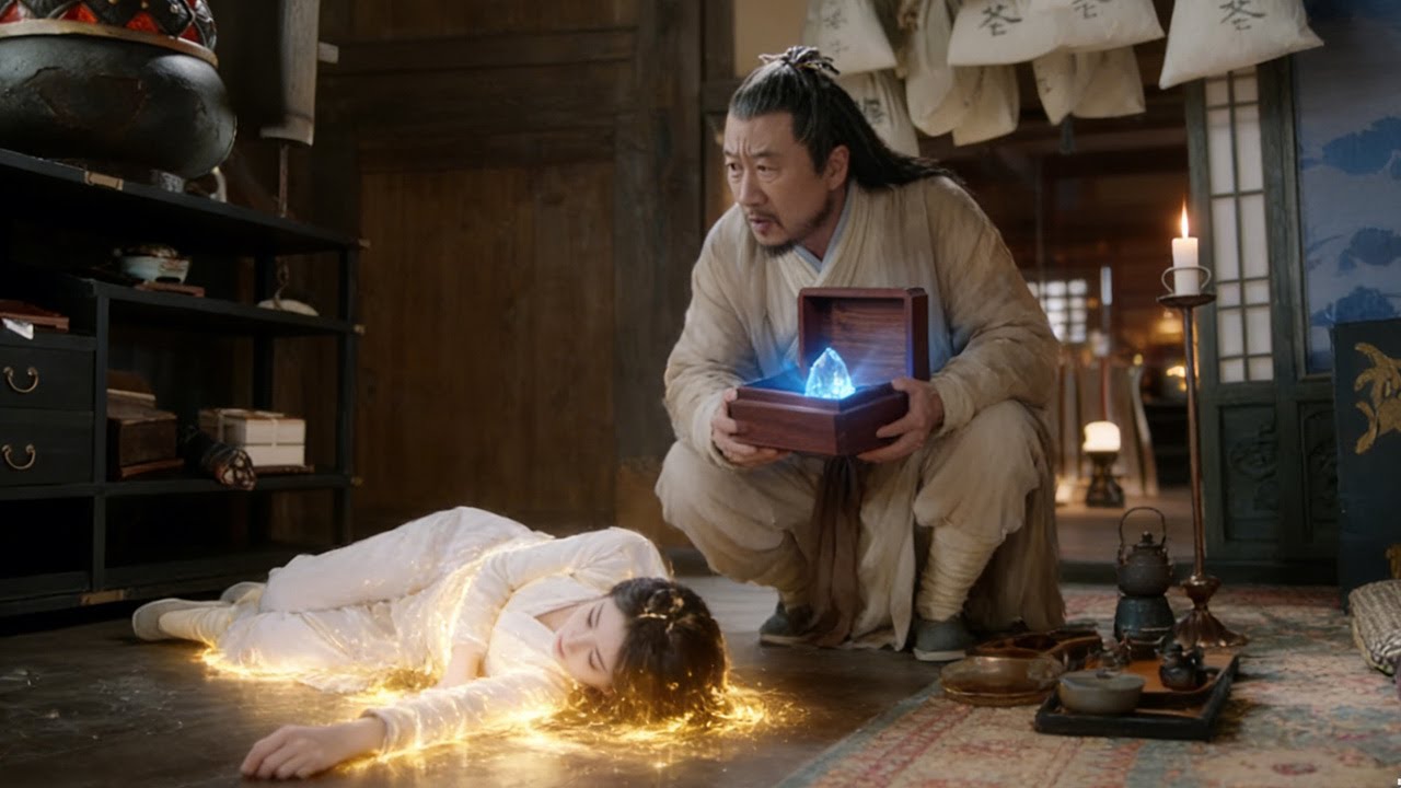 【Movie】The Moment She Touched the Jade Plate, Her Hidden Crystal Revealed a Shocking Secret！