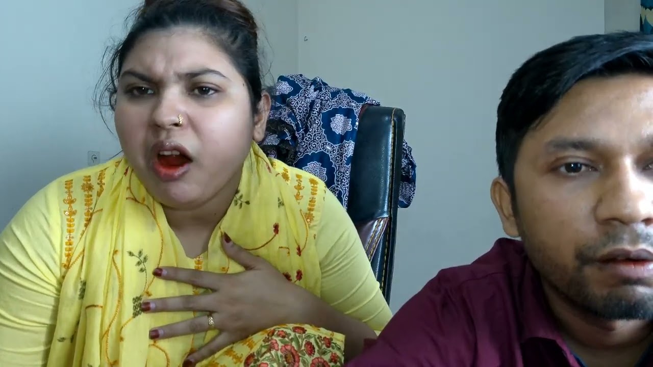 DesiVideoBD New Marriage Couple Masti Vlog 😂 | Husband Wife Fun Time | Piggy Nose Challenge ❄️