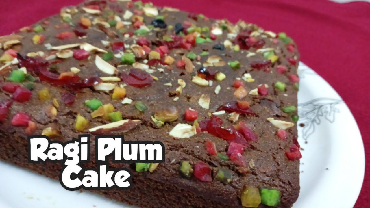 Healthy Christmas Ragi Plum Cake Recipe | Without Maida, Sugar, Egg and Rum | Smita's Kitchen