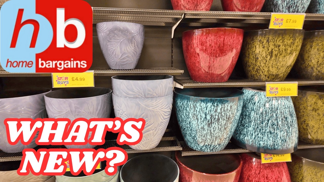 What's New in HOME BARGAINS - NEW Gardening Arrivals - 14 February 2026