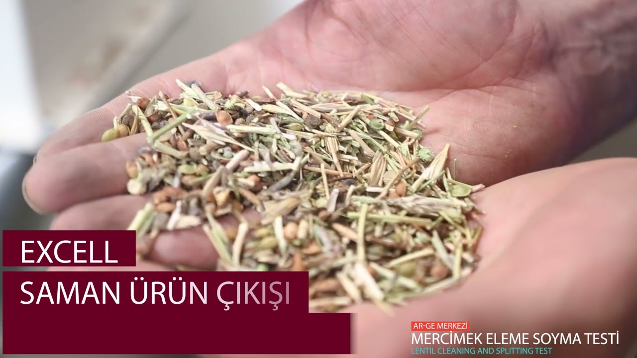 Lentils Peeling Machine - Akyurek Group Technology