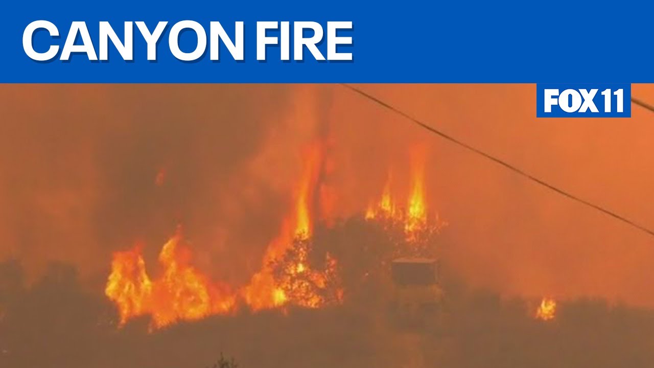 Canyon Fire near Lake Piru burns 5,000+ acres, thousands evacuated  | FOX 11 LA