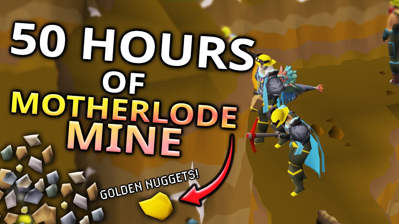 Loot From 50 Hours Of Motherlode Mine (Iron Man)