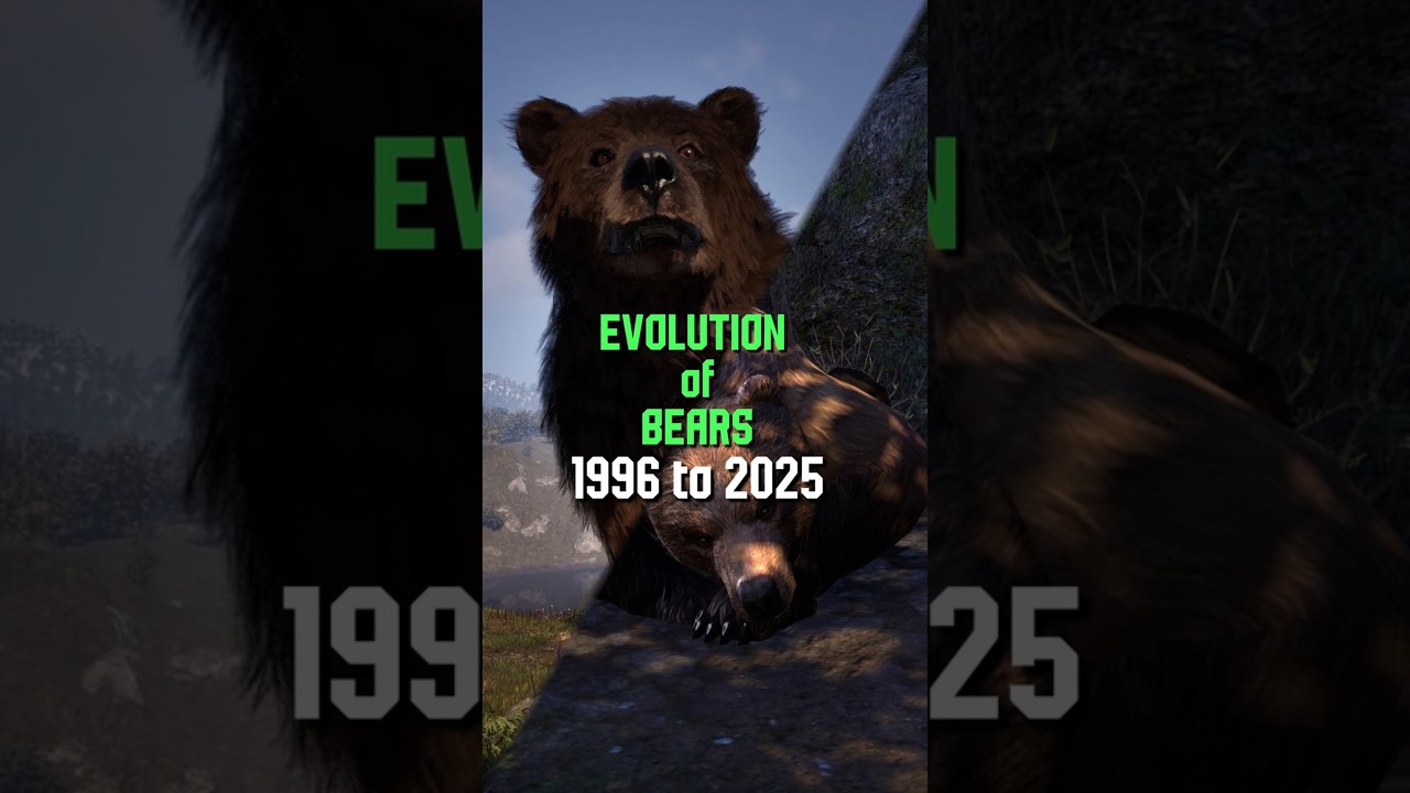 Evolution of Bears #skyrim #elderscrolls #TES #oblivion #morrowind #elderscrollsonline