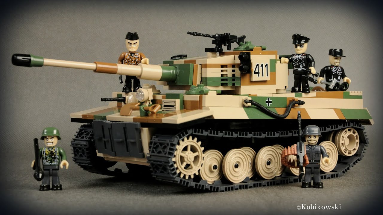 COBI Bitwa o Berlin #6-10 - Tiger Ausf. E - recenzja