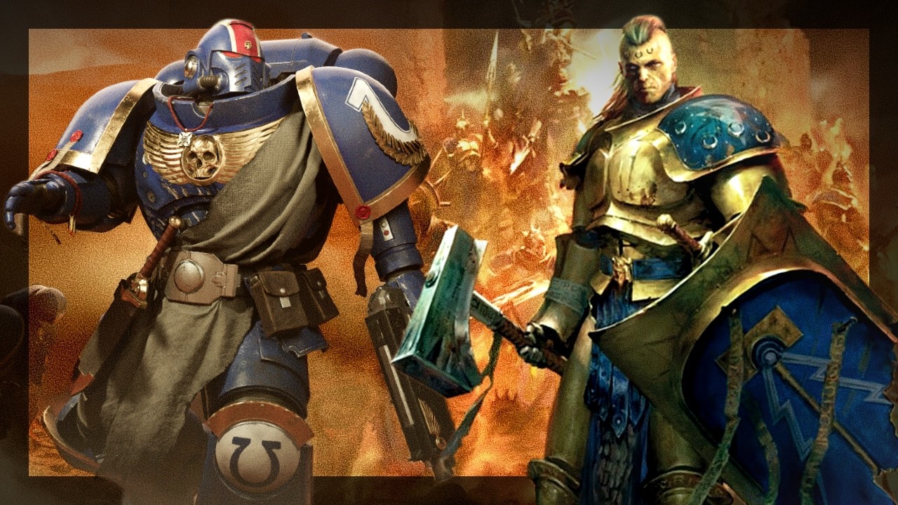 Could the Stormcast Eternals DEFEAT the Space Marines? Warhammer 40k vs Warhammer AOS