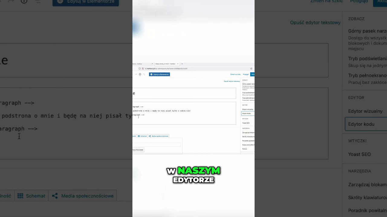 Jak dodać HTML do strony w WordPress