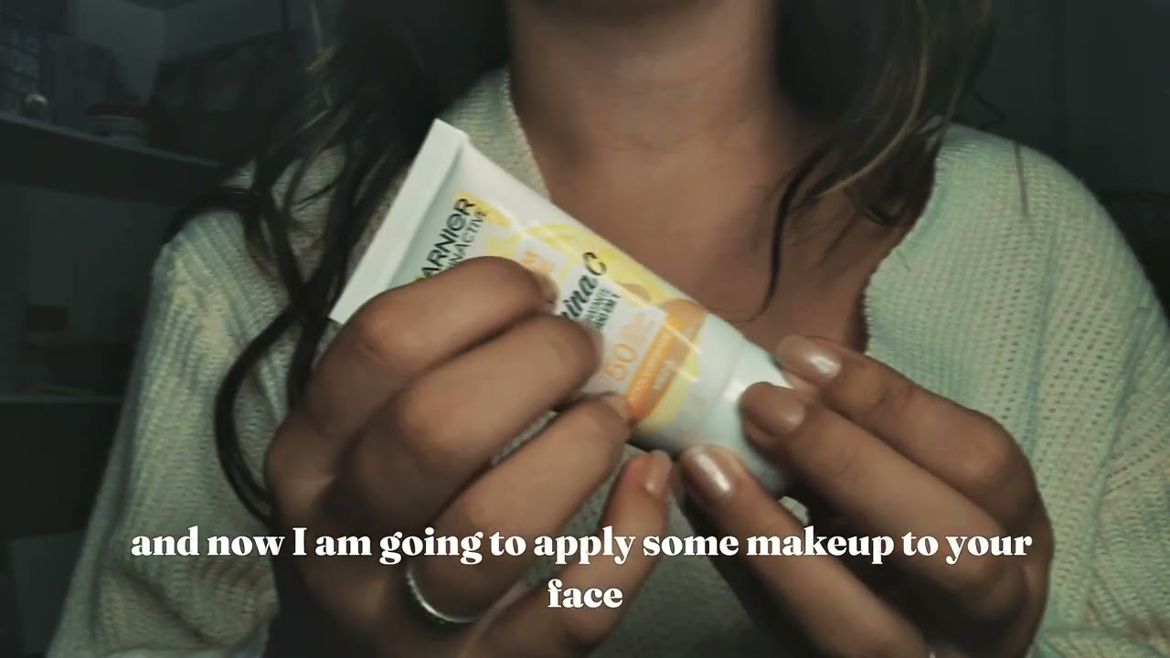 Getting ready + basic makeup !    ASMR VIDEO🍓
