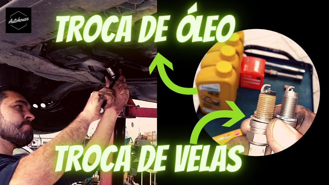 TROCA DE ÓLEO + FILTRO E VELAS ✓ VW UP