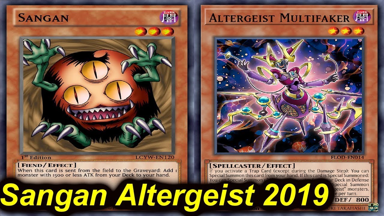 【YGOPRO】SANGAN ALTERGEIST VS ALL META JULY 2019