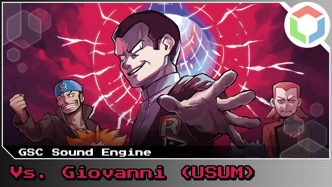 (COMMISSION) Battle! Vs. Giovanni [8-bit GameBoy] | Pokémon UltraSun / UltraMoon