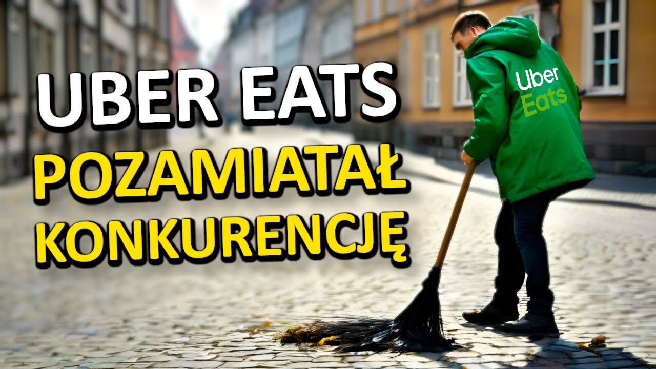 REKORDOWY ZAROBEK NA UBER EATS! - Dostawca jedzenia Wrocław