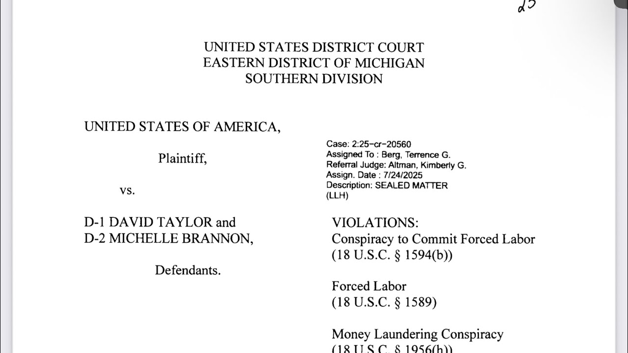 The Apostle David Taylor Arrested - Full Criminal Indictment - Crazy Preacher Deposition 