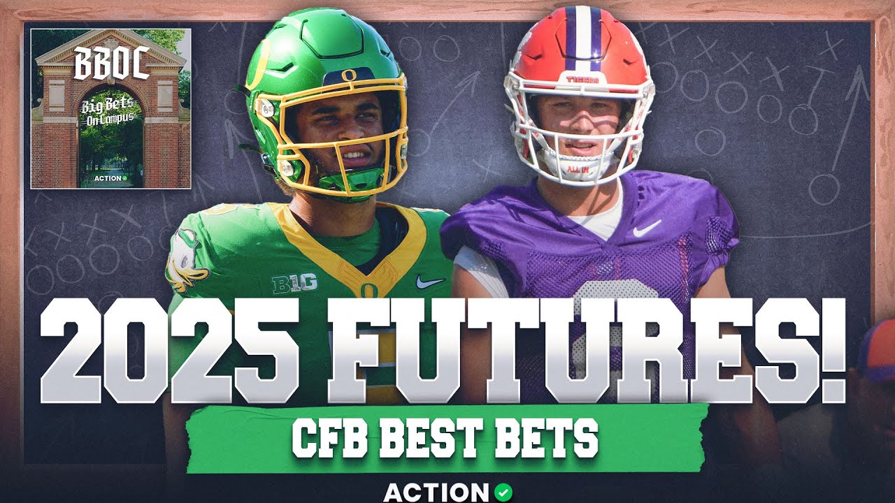 2025 College Football Futures in EVERY Conference | College Football Best Bets | BBOC