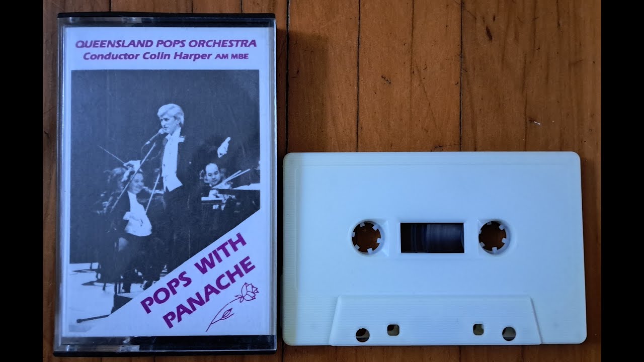 QLD Pops Orchestra - Pops With Panache Cassette