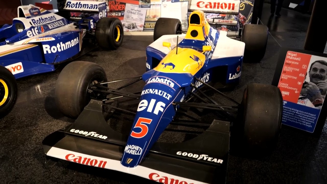 A look inside the Silverstone Museum, Northamptonshire, England.