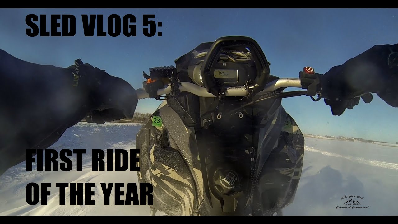 SLED VLOG 5: First Ride of the Year!