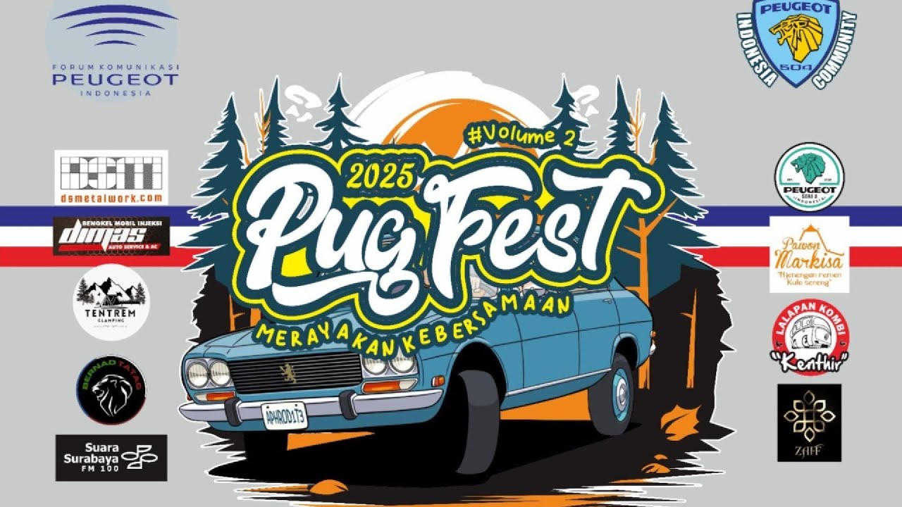 PEUGEOT FEST VOL 2 HILLTOP  MALANG JAWA TIMUR INDONESIA 2025 #peugeot504 #peugeot505 #peugeotsport