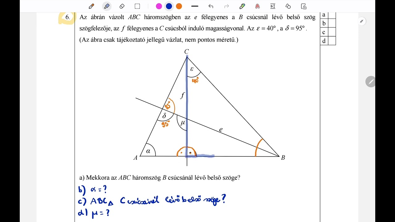 Gyakorló feladatok  nyolcadikosoknak IV.- Síkgeometria