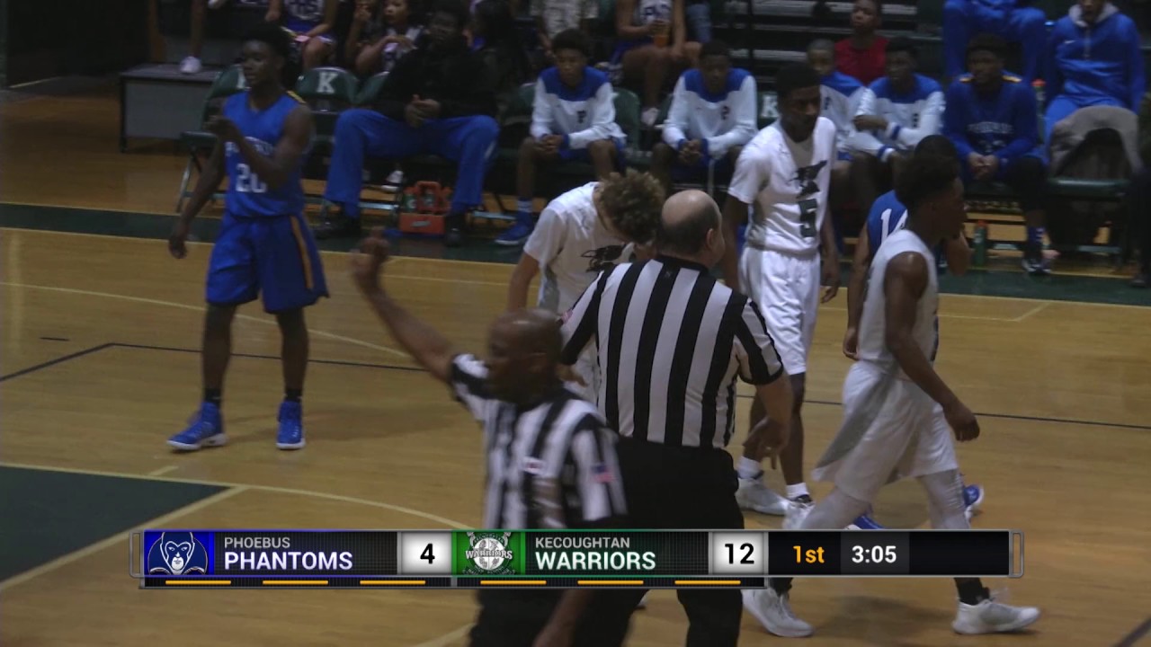 Kecoughtan Warriors v Phoebus Phantoms - Basketball - January 17, 2017
