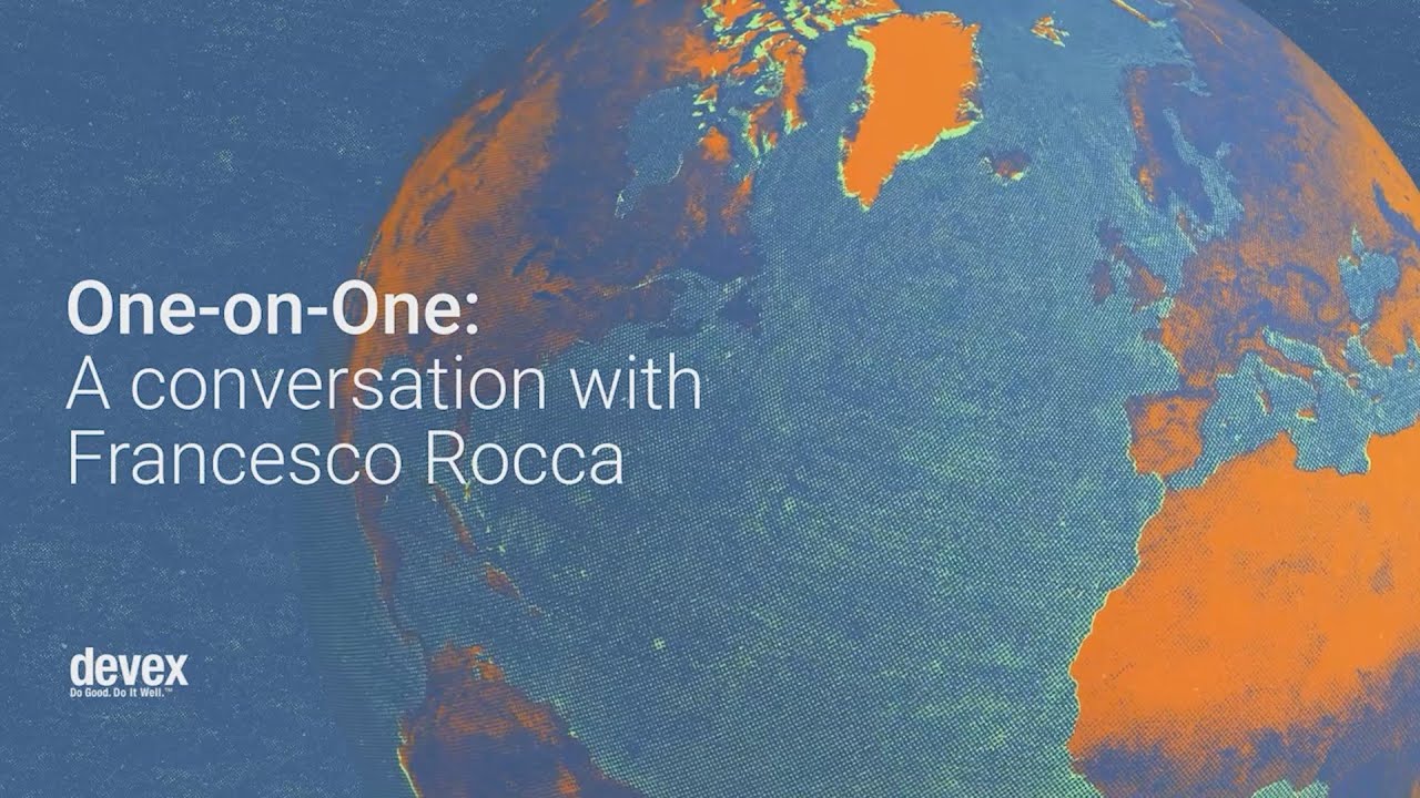 One-on-One: A conversation with Francesco Rocca