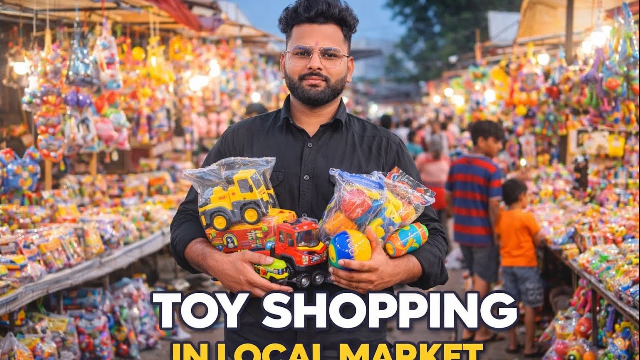 Bacche ke liye khilone kharidne gye 🧸#dailyvlog #toys #toysshopping #ytviralvideo 