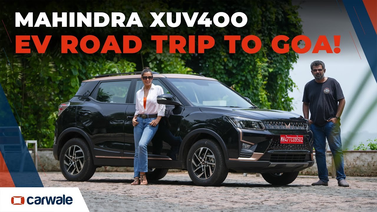 Mahindra XUV4OO - Electric SUV On A Road Trip To Goa | World EV Day (Special Feature) | CarWale