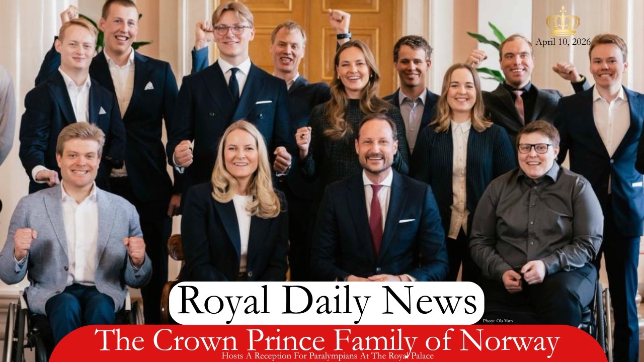 The Crown Prince Family of Norway Hosts a Reception for Paralympians at the Palace | More #royalnews