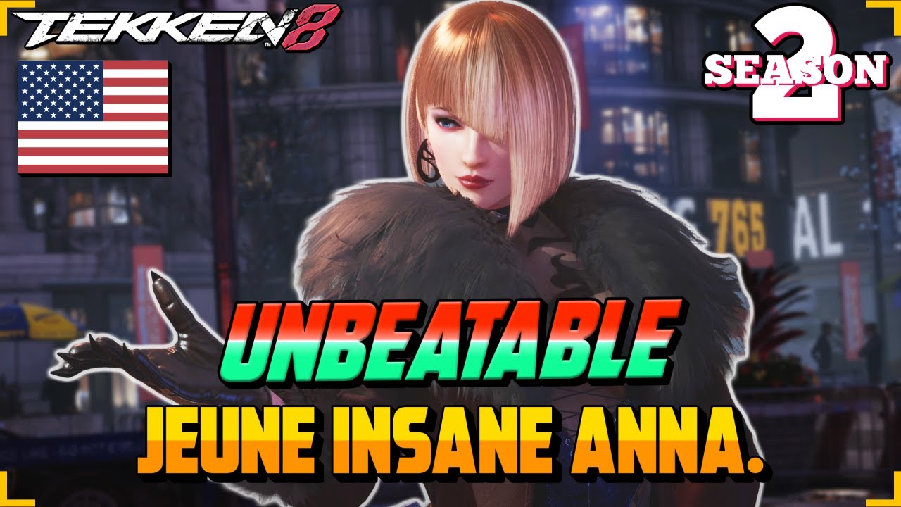 Nerfed ANNA Gameplay by JEUNE – Tekken 8 S2 Domination!
