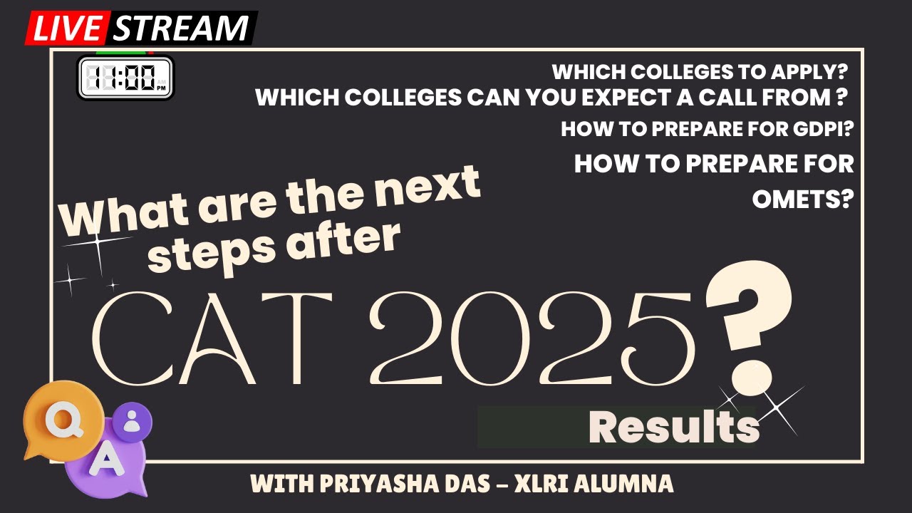CAT 2025 Results are Out| Score Vs Percentile| Colleges through CAT| Cutoffs of IIMs| CAT Colleges