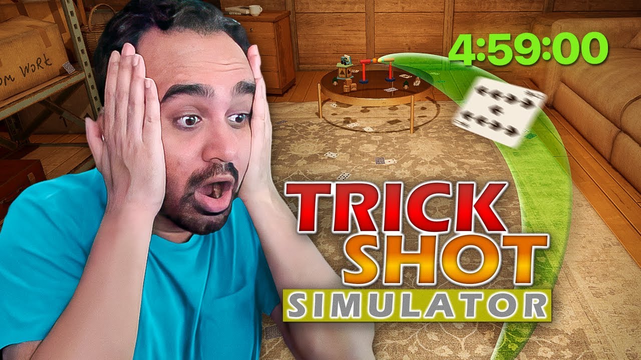 This game got me invited to FaZe Clan! (Trickshot Simulator)