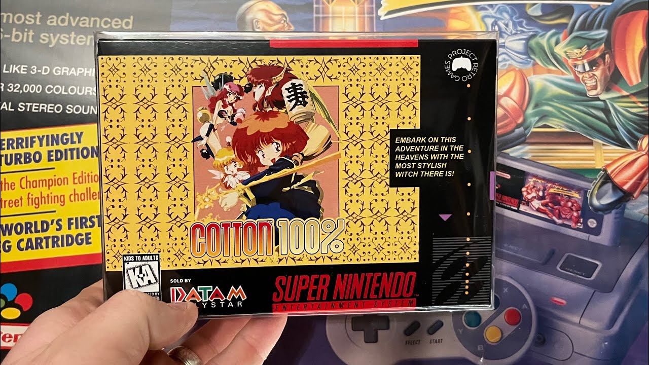 Видео игрового процесса Cotton на Super Nintendo от PRG.