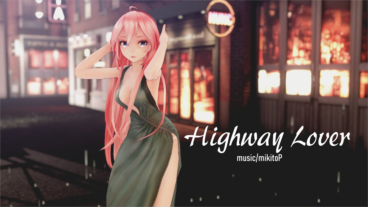 【MMD】Highway Lover ／ TDA Rebecca Dress Luka【4K/60fps】