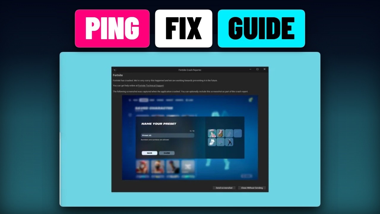 Fix Fortnite High Ping and Lag Spike Bug After Latest Update