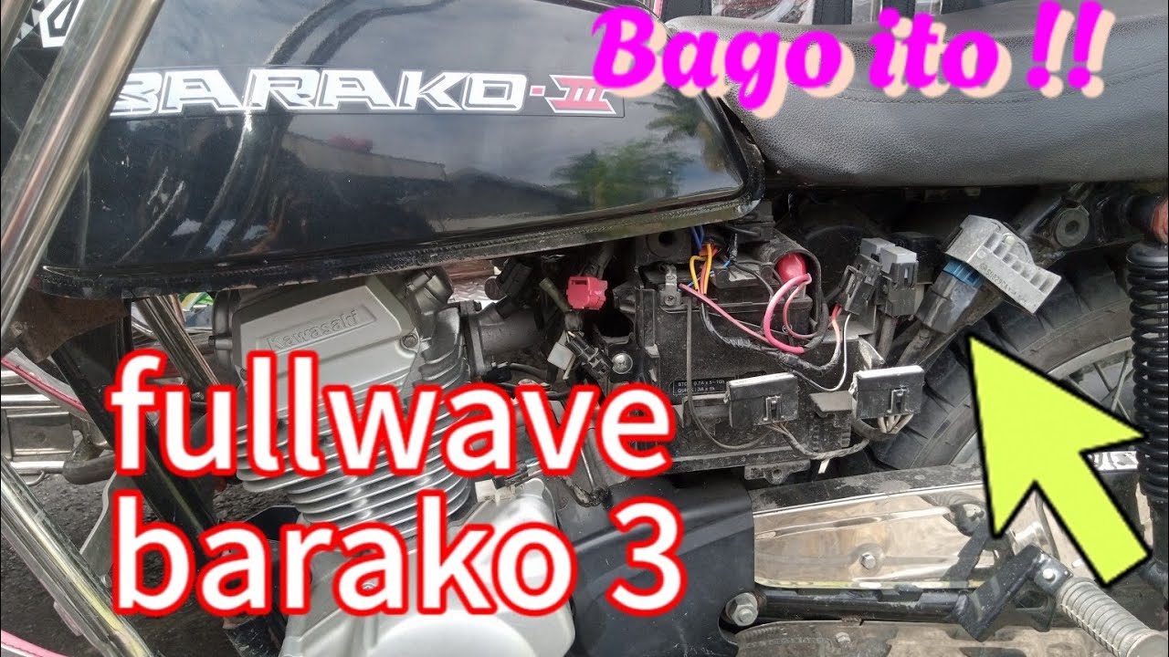barako fi..paano I FULL wave???