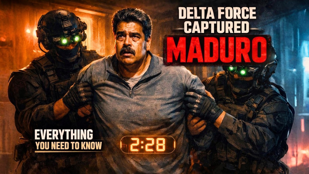 How US Delta Force Captured Maduro In Just 2 Hours 28 Minutes (Everything You Need To Know)