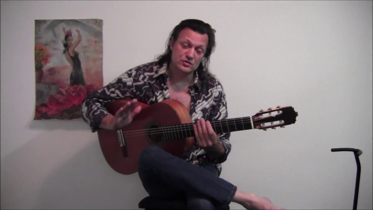 Cours de Guitare. Flamenco  -  leçon 1 ~ iniciation pour débutant
