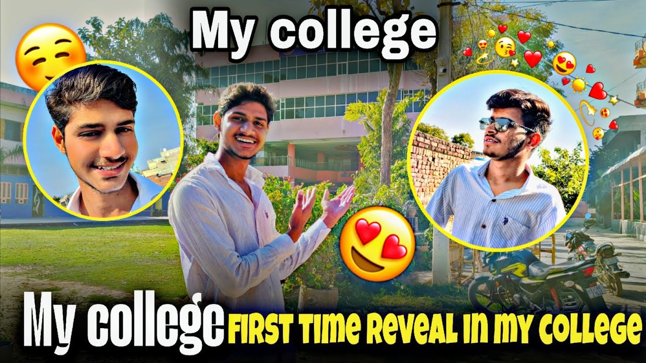 My college reveal i miss in my old memory ☺️... 