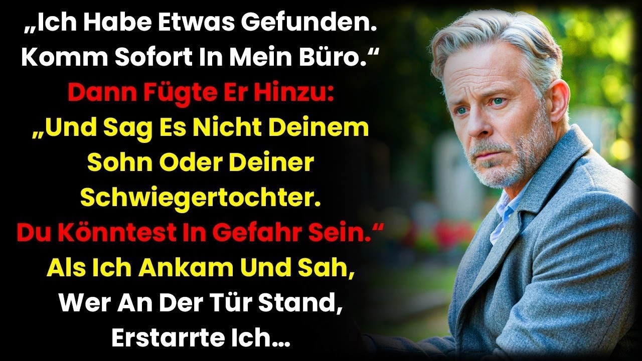Am Tag der Beerdigung meiner Frau rief ihr Chef an: „Du musst das sehen!“