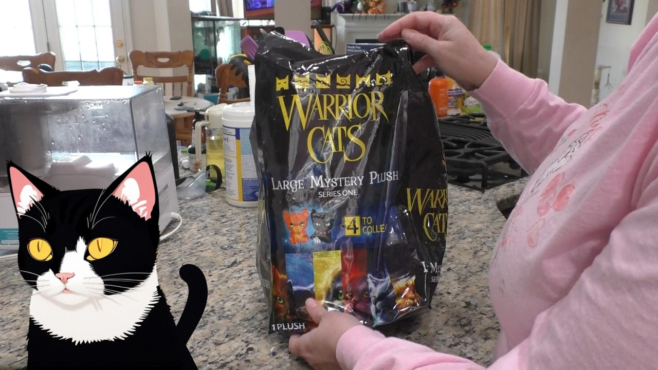Opening Warrior Cats Large Mystery Plush From Amazon! 😻