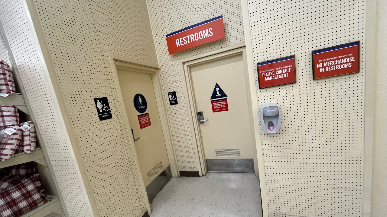 Hobby Lobby Men’s Restroom Full Shoot! [Former Mervyn’s] 