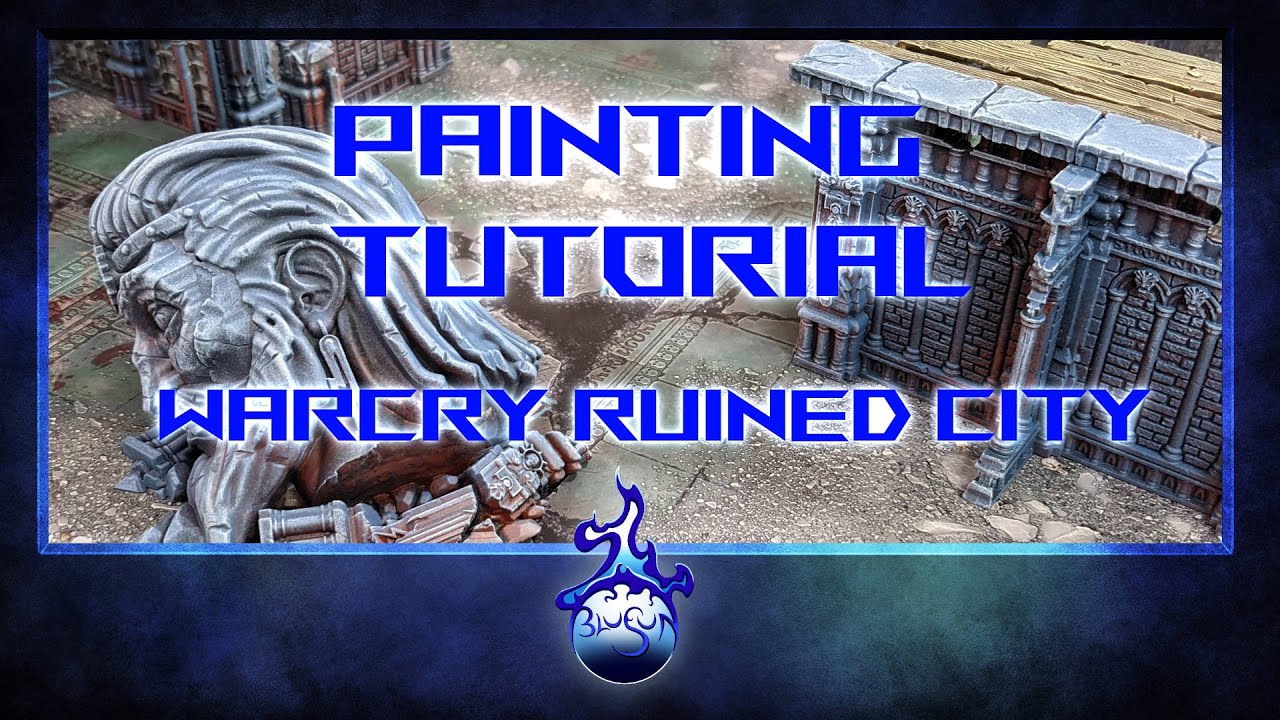 How to paint: Warcry Ruins Terrain Fast and Effective