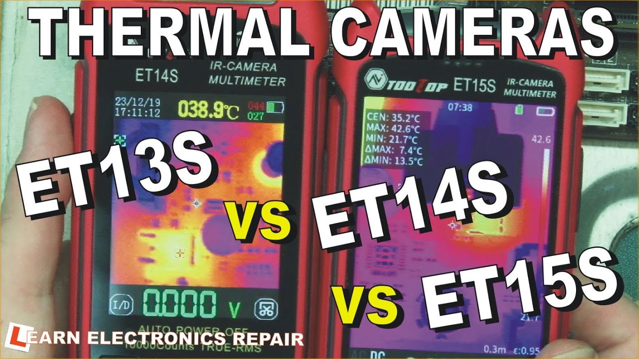 Tooltop ET13S vs ET14S vs ET15S Thermal Camera Comparison Showdown : Which is the best for YOU?