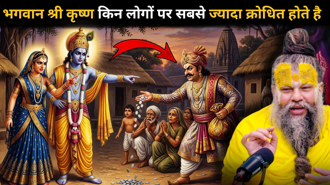 भगवान श्री कृष्ण किन लोगों पर सबसे ज्यादा क्रोधित होते है और किन्हें सबसे ज्यादा प्यार करते है 🤯