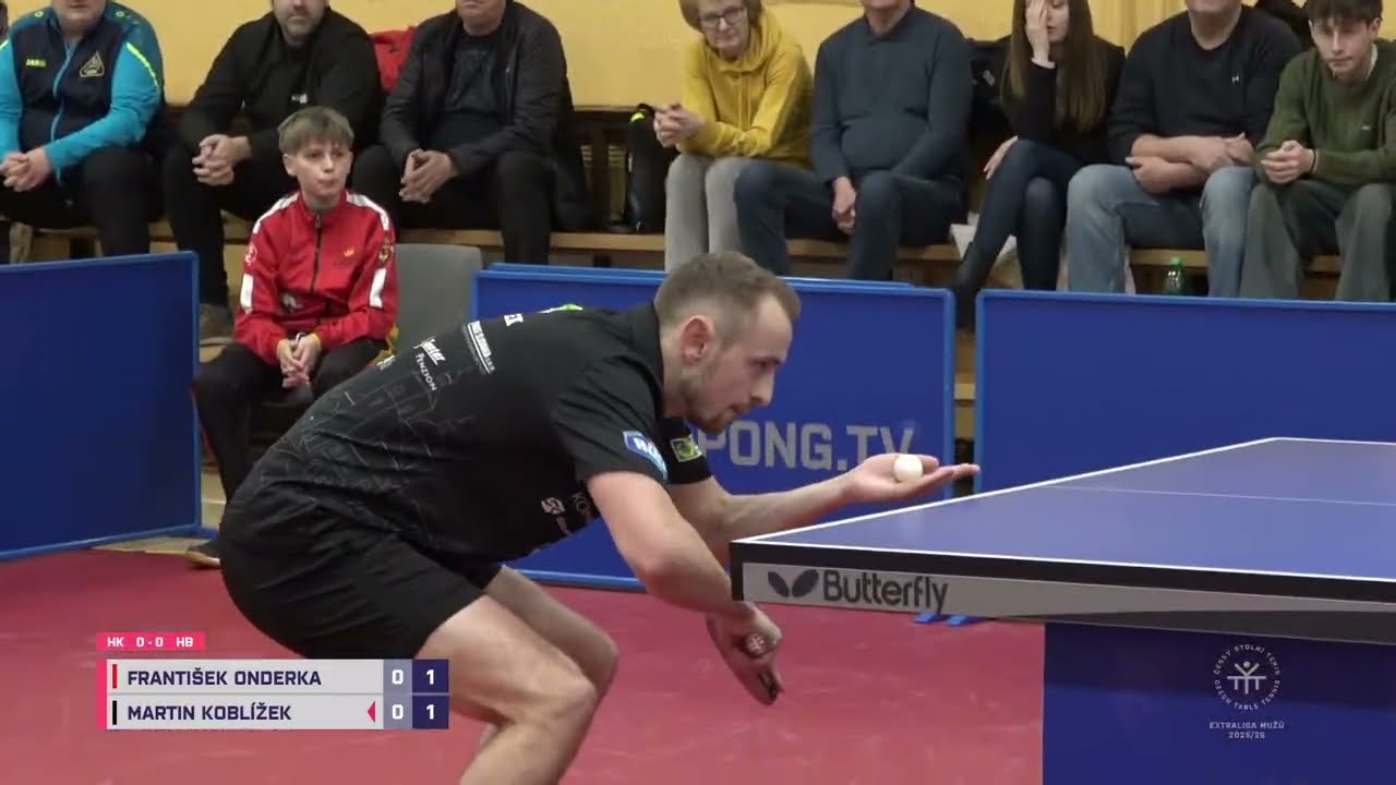 Extraliga stolního tenisu 2025/26 - TJ Sokol PP Hrade Králové x HB Ostrov