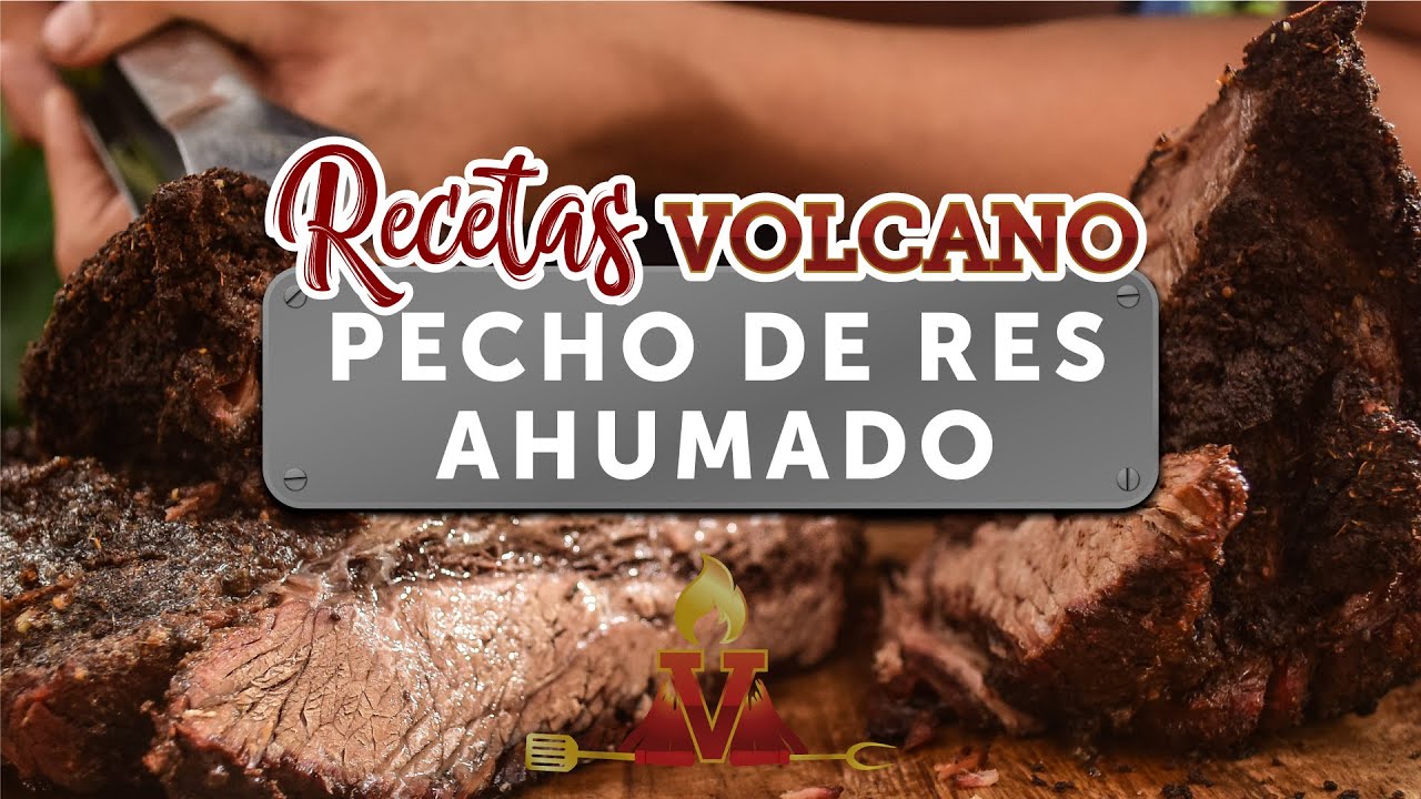 🥩 Pecho de Res Ahumado 💨 en Ahumador Vertical Volcano 🌋