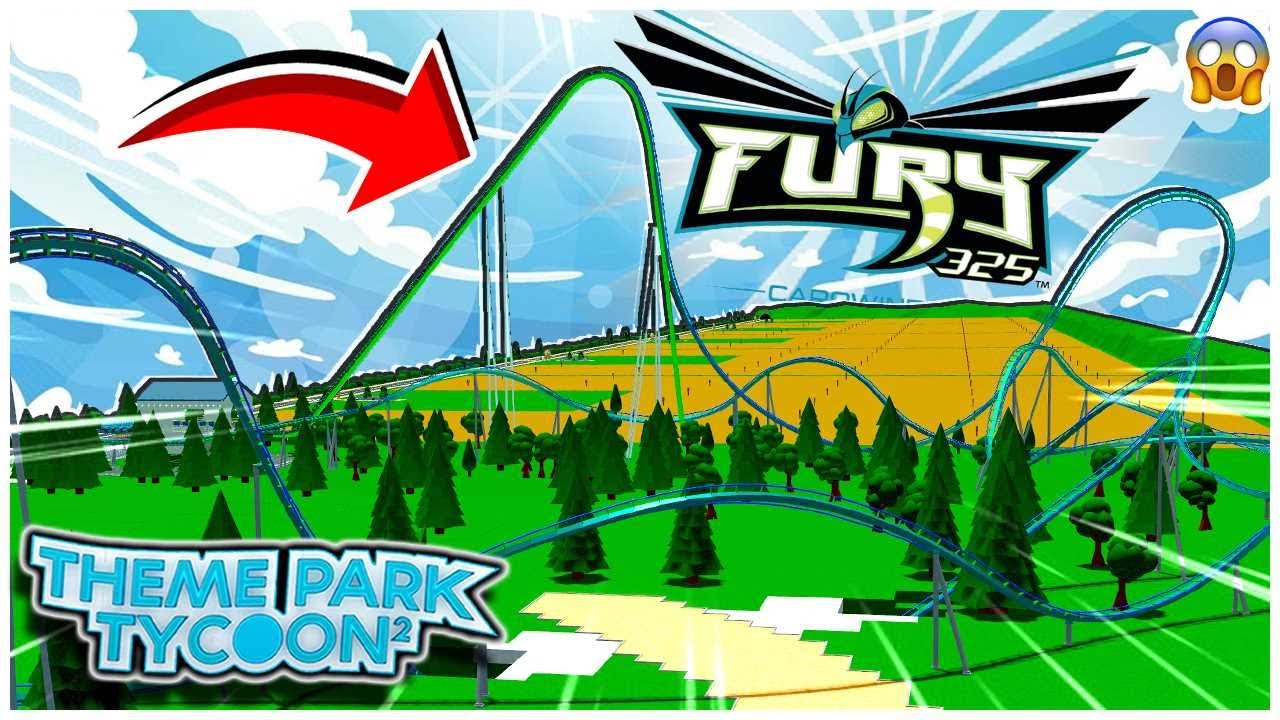 Могу ли я построить *FURY 325* за 1 ЧАС?! (Theme Park Tycoon 2)