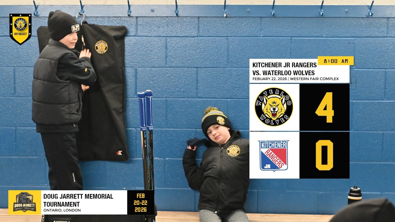 U11 Select tournament SF vs Kitchener Jr Rangers - 1st period