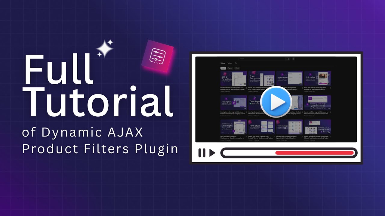 Full Tutorial – Dynamic AJAX Product Filters for WooCommerce | Step-by-Step Guide