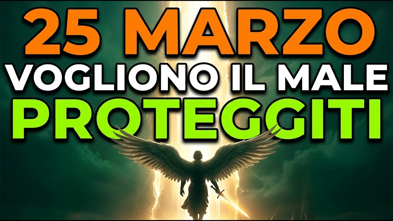 SAN MICHELE GRIDA: OGGI 25 MARZO VOGLIONO VEDERTI CADERE. SE ESCI ORA, L'INVIDIA COLPIR&Agrave;...
